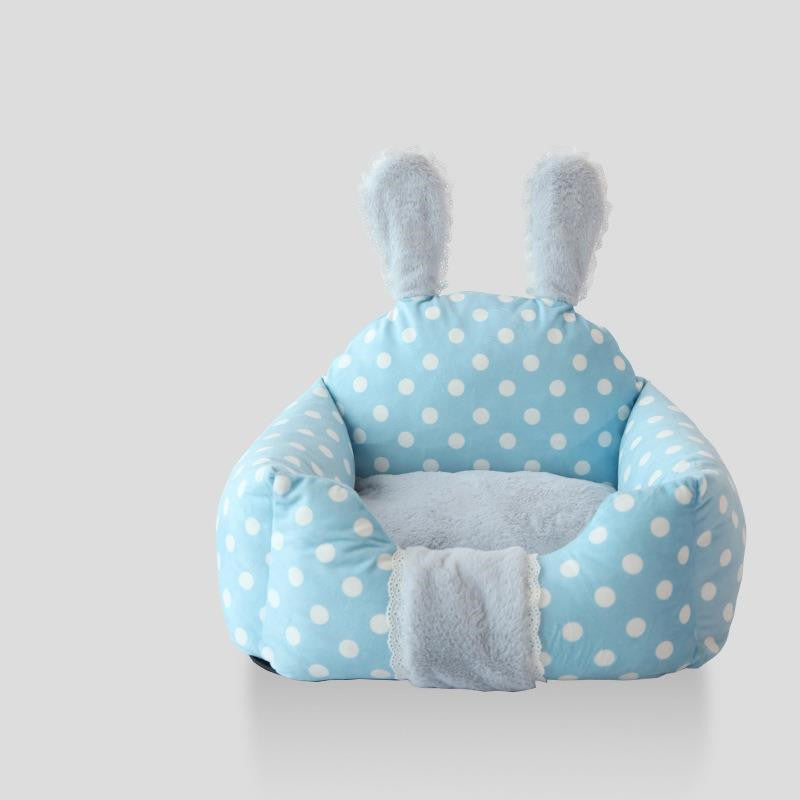 Universal Dog Bed with Washable Cushion for Pets
